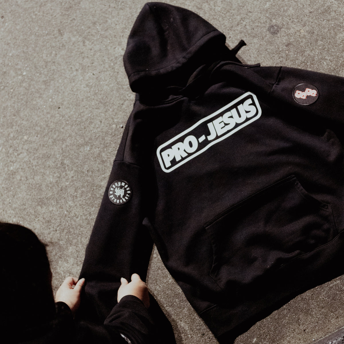 'PRO-JESUS' Heavy Hoodie