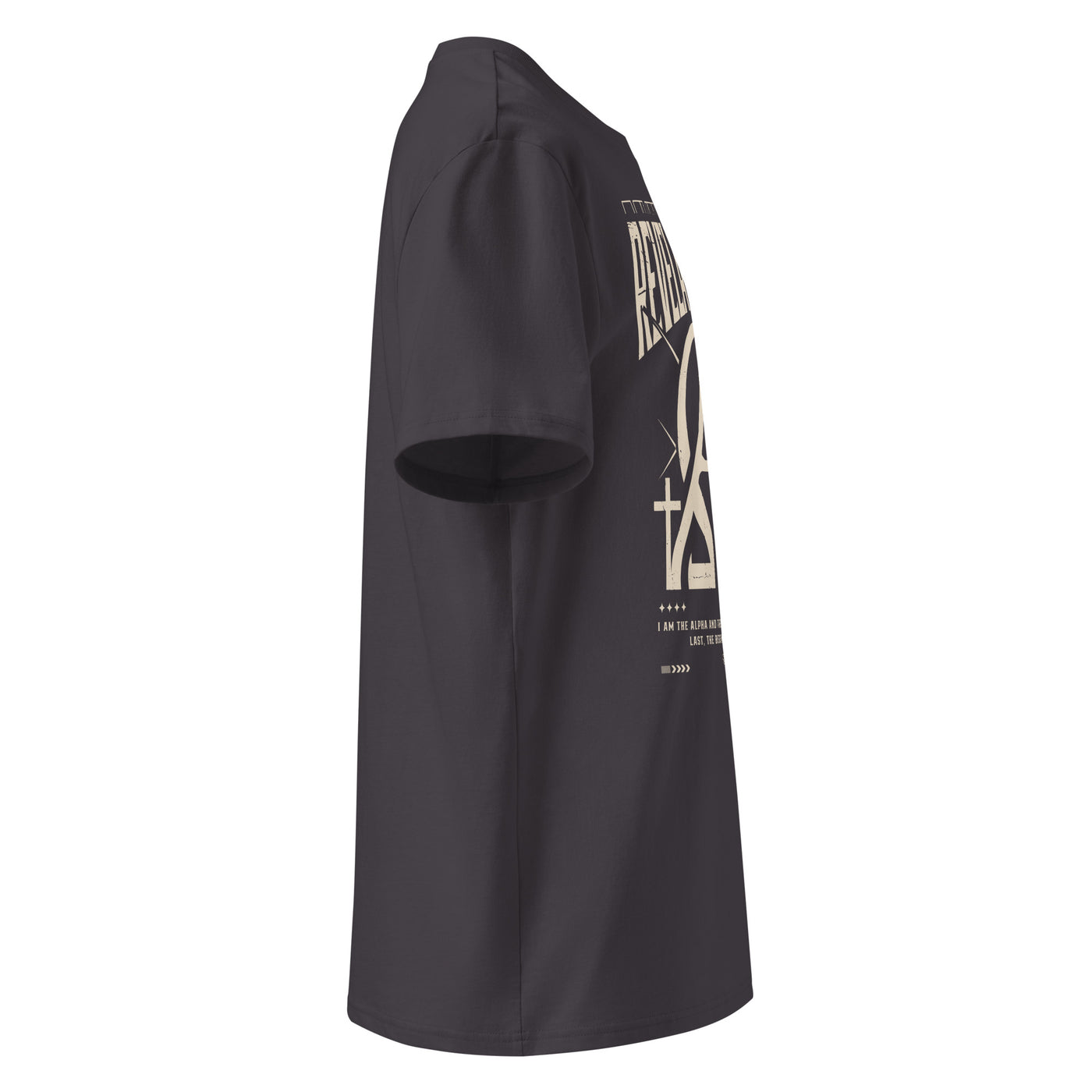 Organic ribbed tee with refined aesthetic