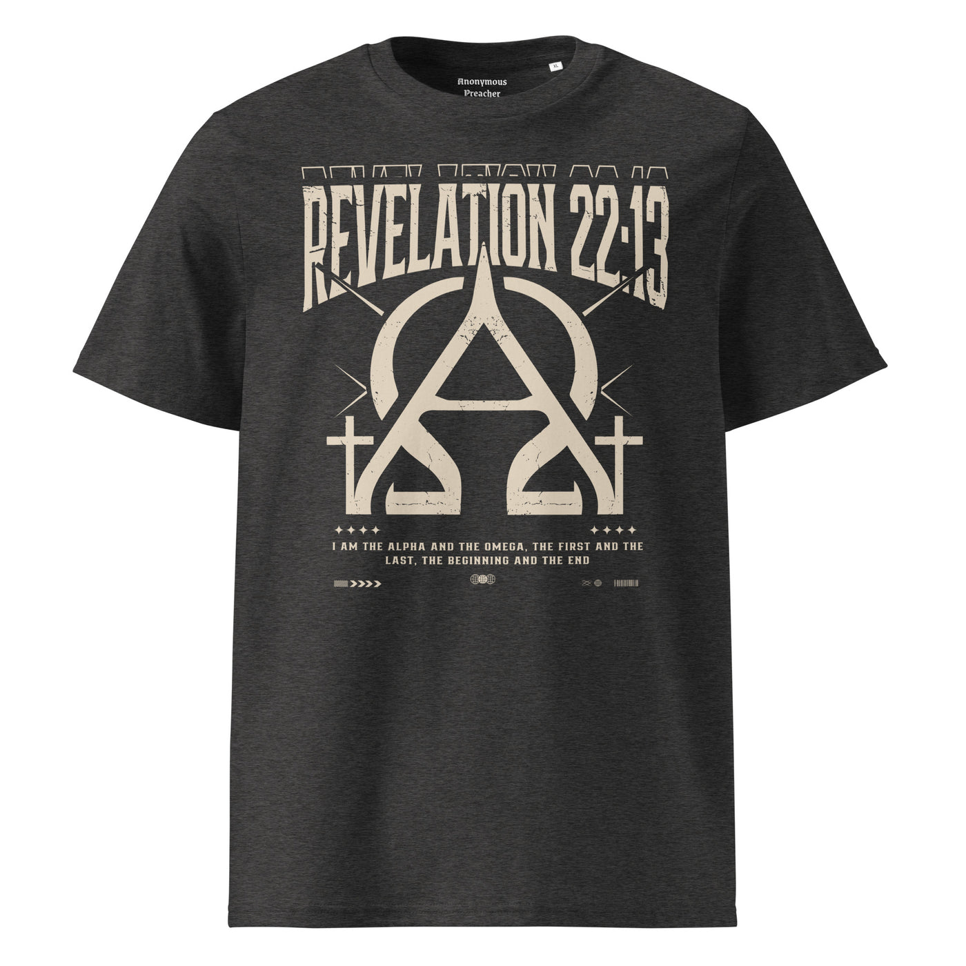 Fitted men’s ribbed T-shirt for everyday wear