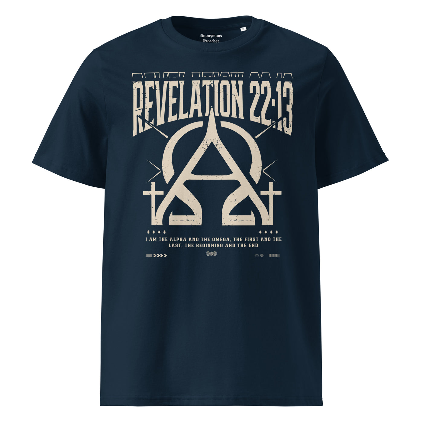 Athletic gym graphic T-shirt with modern design