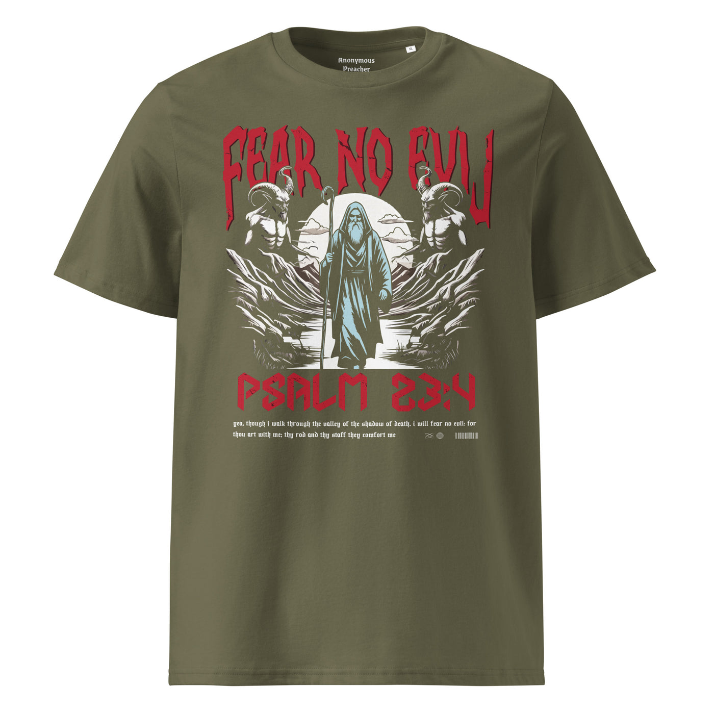 khaki christian t shirts for men